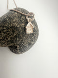 Sterling Silver Beach Hut pendant